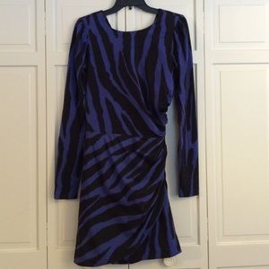 Reiss London gorgeous animal print stretch dress